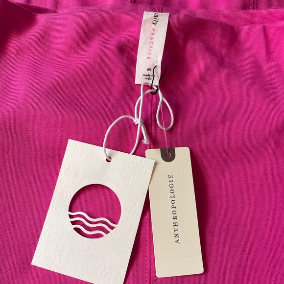 Daily Practice by Anthropologie Long-Sleeve Mock-Neck Knit Mini Dress Sz M NWT - Picture 5 of 5